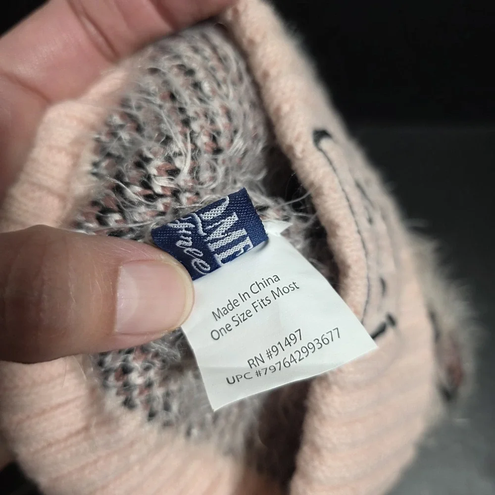 Home Free YOUTH Pink Cheetah Oregon Beanie‎ Hat